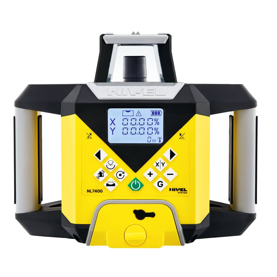 Niwelator laserowy Nivel System NL740G DIGITAL zielony