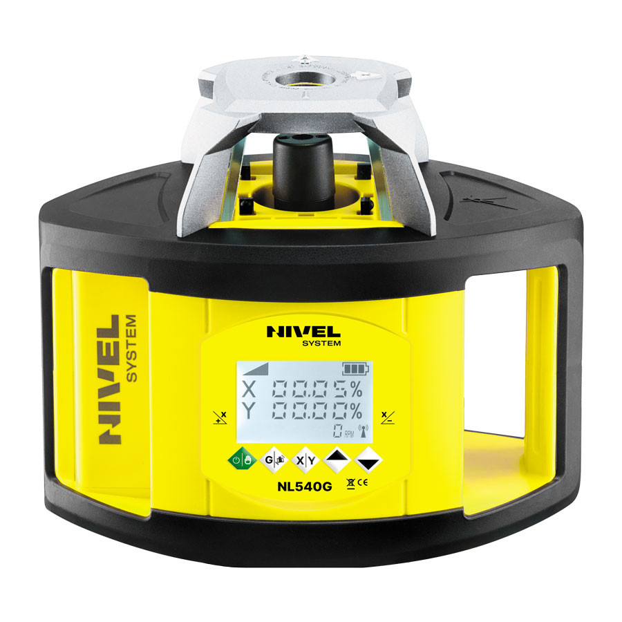Niwelator laserowy rotacyjny Nivel System NL540G Digital samopoziomujący