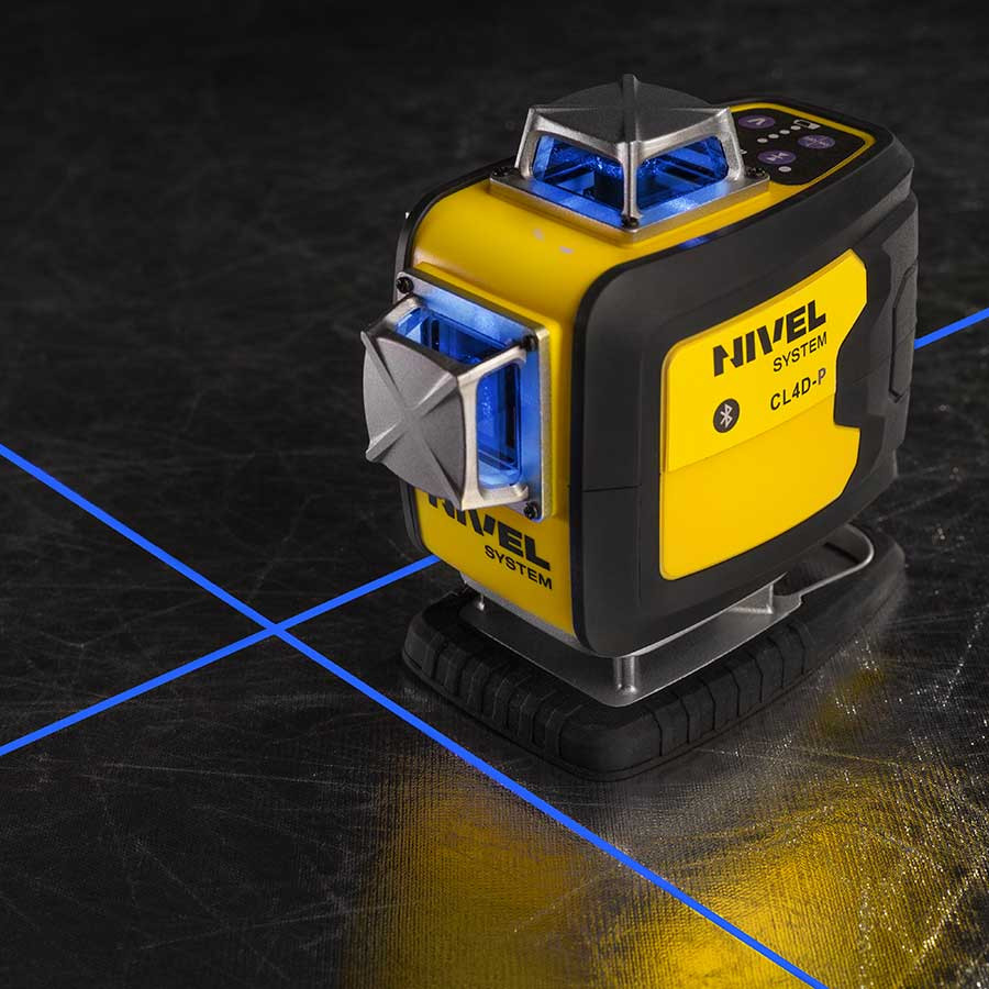 Laser krzyżowy Nivel System CL4D-P fioletowy