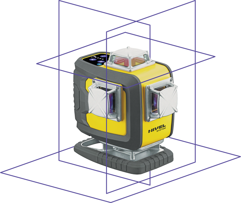 ZESTAW Laser budowlany Nivel System CL4D-P + statyw SJJM1EX + czujnik CLS-4