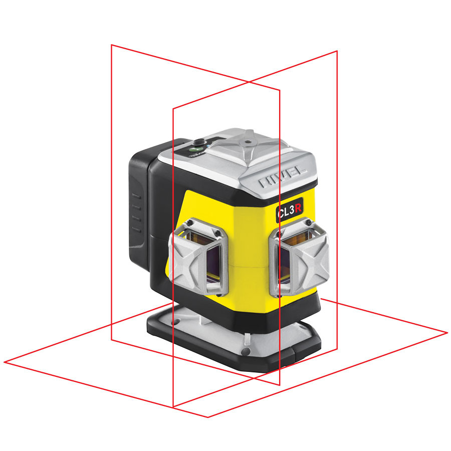 ZESTAW Laser krzyżowy Nivel System CL3R czerwony + statyw SJJM1EX + czujnik RD800