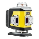 ZESTAW Laser krzyżowy Nivel System CL4R czerwony + tyczka LP-36