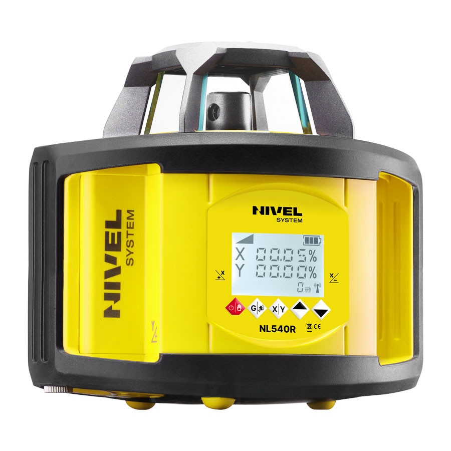 ZESTAW Niwelator laserowy Nivel System NL540R Digital + statyw SJJ32 + łata LS-24