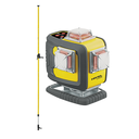 ZESTAW Laser budowlany Nivel System CL4D-R + tyczka rozporowa LP-36