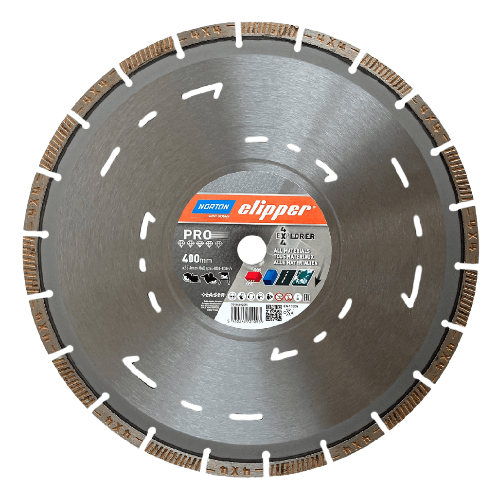 Tarcza diamentowa PRO 4x4 EXPLORER H12 400 x 25,4